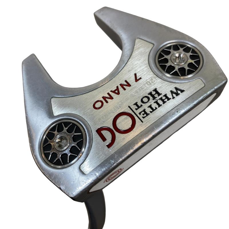 【中古】 オデッセイ WHITE HOT OG #7 NANO 33インチ パター PT スチール (フレックスその他) メンズ 男性用 右利き 右用 Cランク ゴルフクラブ|ゴルフパートナー 中古クラブ店