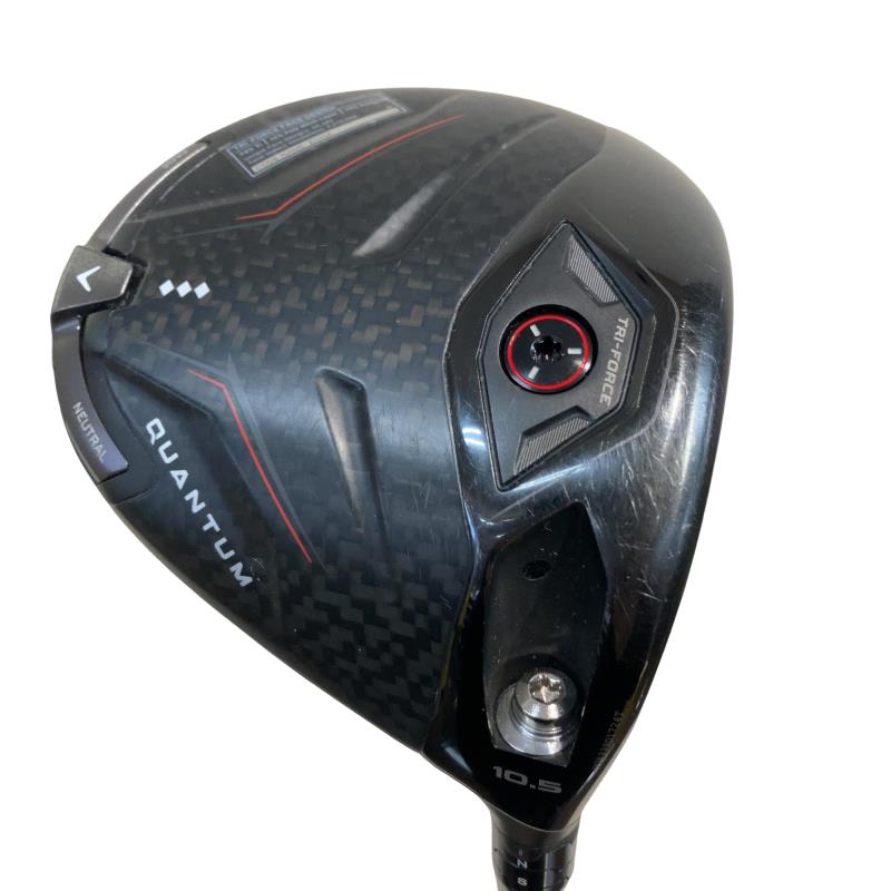 【中古】 キャロウェイ QUANTUM ◆◆◆ 10.5° ドライバー DR 純正特注シャフト (フレックスX) メンズ 男性用 右利き 右用 Cランク ゴルフクラブ|ゴルフパートナー 中古クラブ店