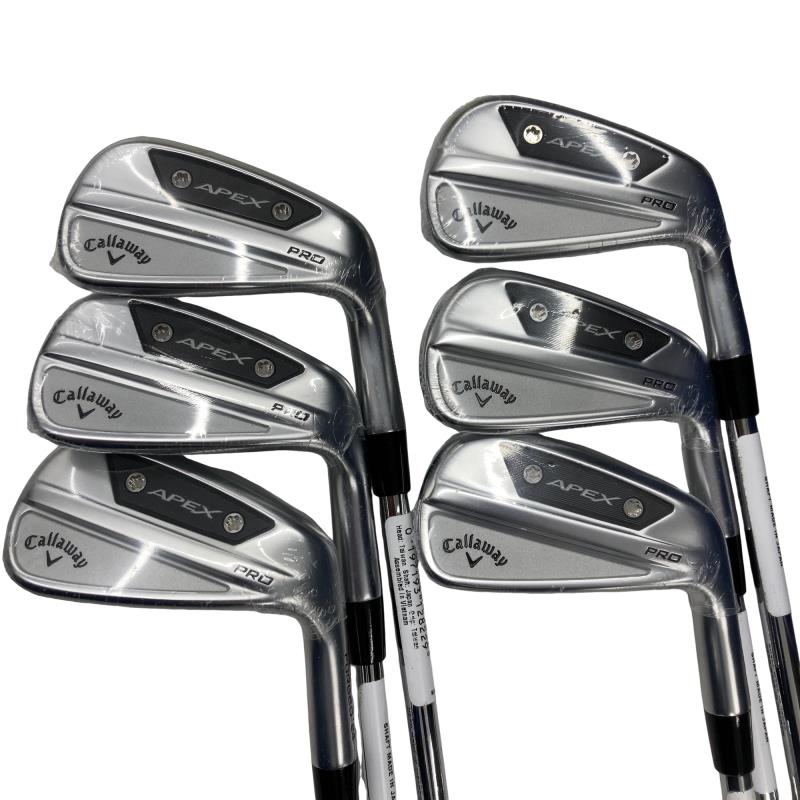 【中古】 キャロウェイ APEX PRO(2024) 6S アイアンセット IR NS PRO MODUS3 TOUR105 (フレックスS) メンズ 男性用 右利き 右用 Aランク ゴルフクラブ