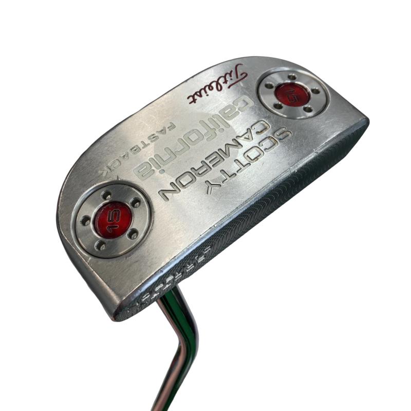【中古】 タイトリスト SCOTTY CAMERON California FASTBACK(2012) 34in パター PT スチール写真 (フレックス余分の物) メンズ 成人男性用 右利き 右用 D価値づける ゴルフ野球クラブ