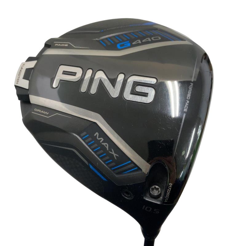 【中古】 ピン G440 MAX 10.5° １番ウッド DR PING TOUR 2.0 BLACK 65(DR) (フレックスX) メンズ 成人男性用 右利き 右用 C序列付ける ゴルフ野球クラブ
