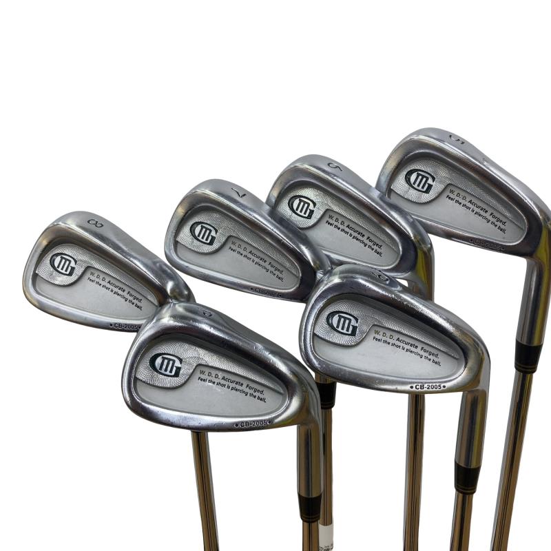 【中古】 三浦技研 CB-2005 8S アイアンセット IR スチール (フレックスその他) メンズ 男性用 右利き 右用 Cランク ゴルフクラブ