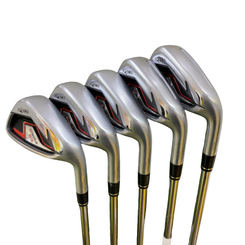 【中古】 本間ゴルフ TOUR WORLD GS 5S アイアン書き割り IR NS PRO 950GH neo (フレックスS) メンズ 成人男性用 右利き 右用 C位置づける ゴルフ野球クラブ