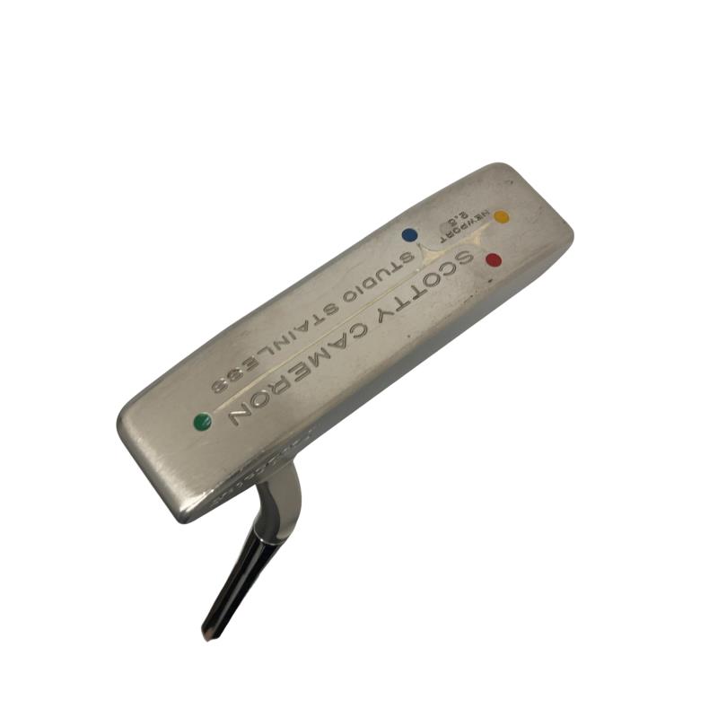 【中古】 タイトリスト SCOTTY CAMERON STUDIO STAINLESS NEWPORT 2.5 35in パター PT スチール写真 (フレックス余分の物) メンズ 成人男性用 右利き 右用 C序列付ける ゴルフ野球クラブ