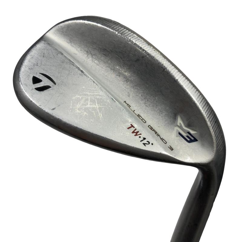 【中古】 テーラーメイド Taylor Made MILLED GRIND 3 TW 56&deg;/12&deg; USA ウェッジ WG 純正特注シャフト (フレックスS) メンズ 男性用 右利き 右用 Dランク ゴルフクラブ｜ゴルフパートナー 中古クラブ店