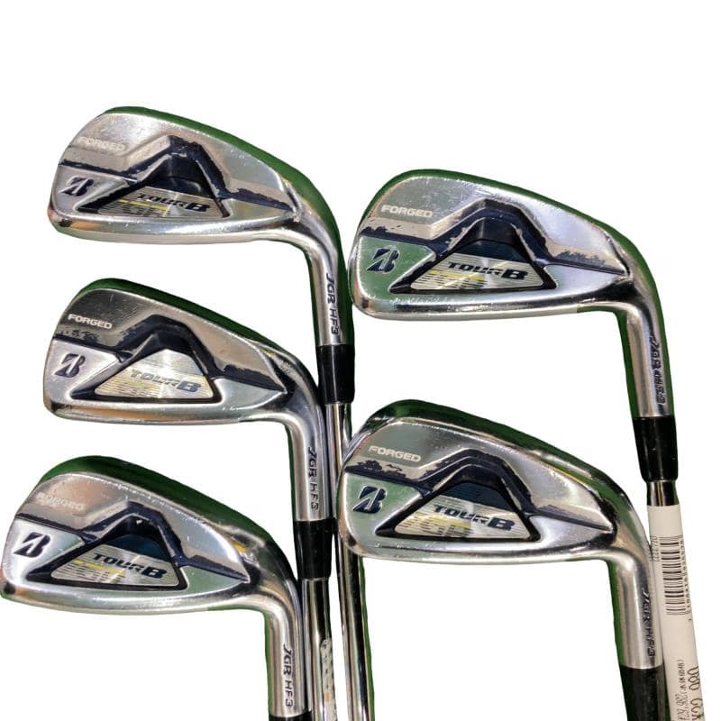 【中古】 ブリヂストン TOUR B JGR HF3(2019) 5S アイアンセット IR NS PRO ZELOS 7 (フレックスS) メンズ 男性用 右利き 右用 Dランク ゴルフクラブ