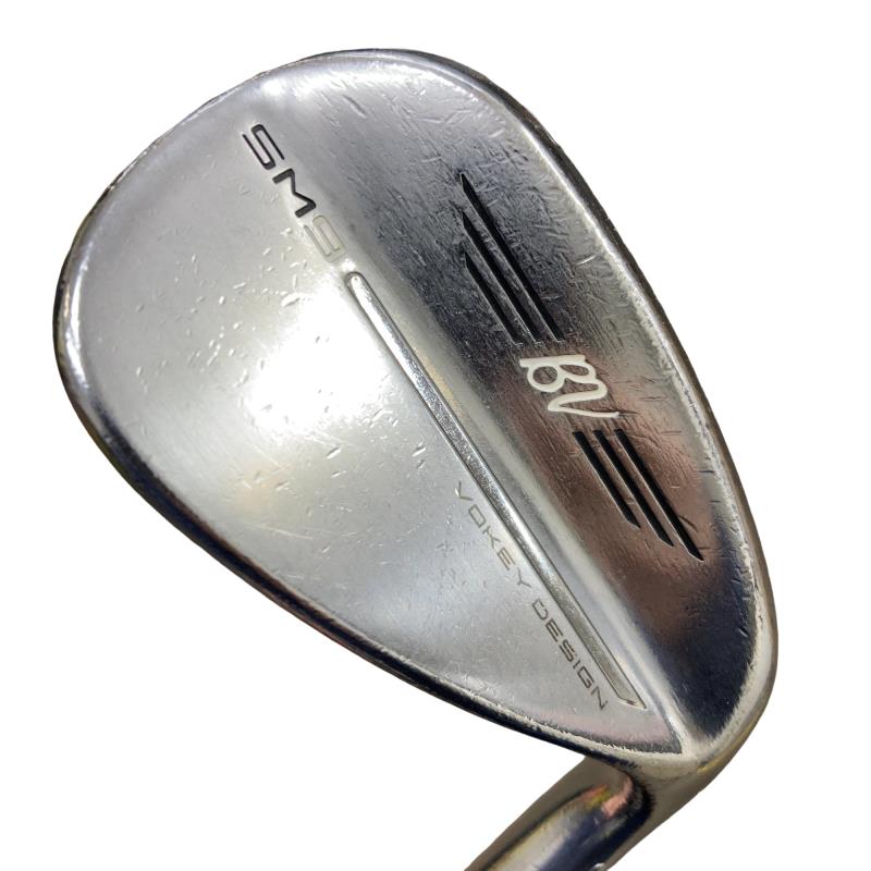 【中古】 タイトリスト VOKEY SPIN MILLED SM9 ツアークロム 52°/12°F ウェッジ WG Dynamic Gold (フレックスS) メンズ 男性用 右利き 右用 Cランク ゴルフクラブ