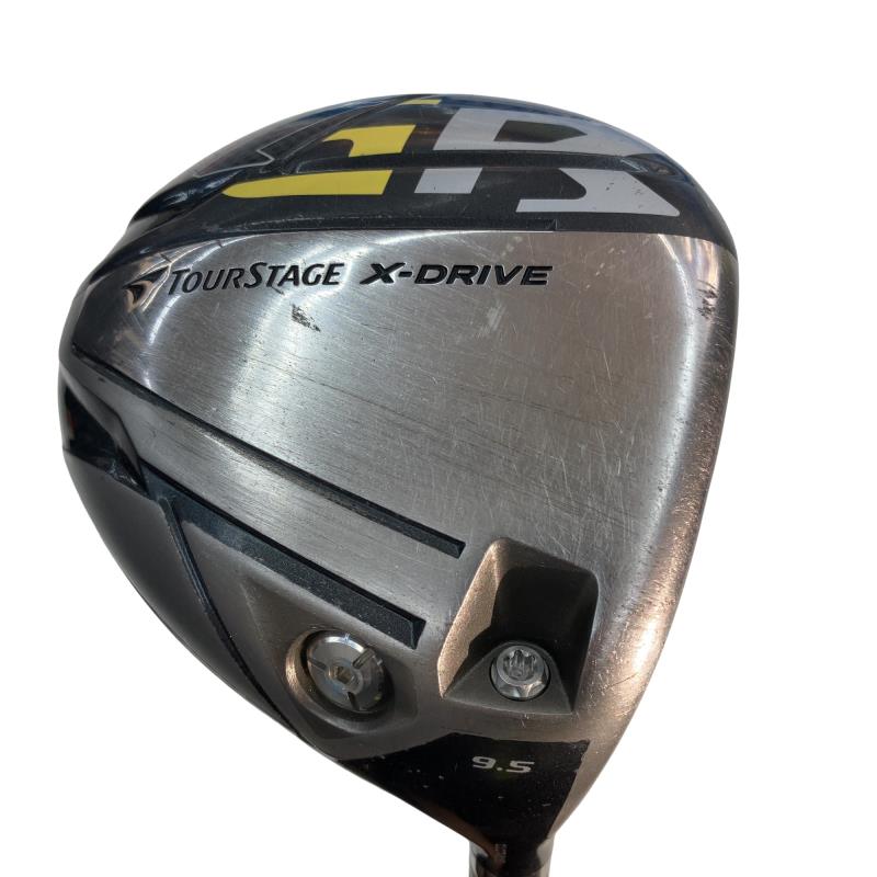 【中古】 ブリヂストン TOURSTAGE X-DRIVE GR(2014) 9.5° ドライバー DR Tour AD MT-6 (フレックスS) メンズ 男性用 右利き 右用 Cランク ゴルフクラブ