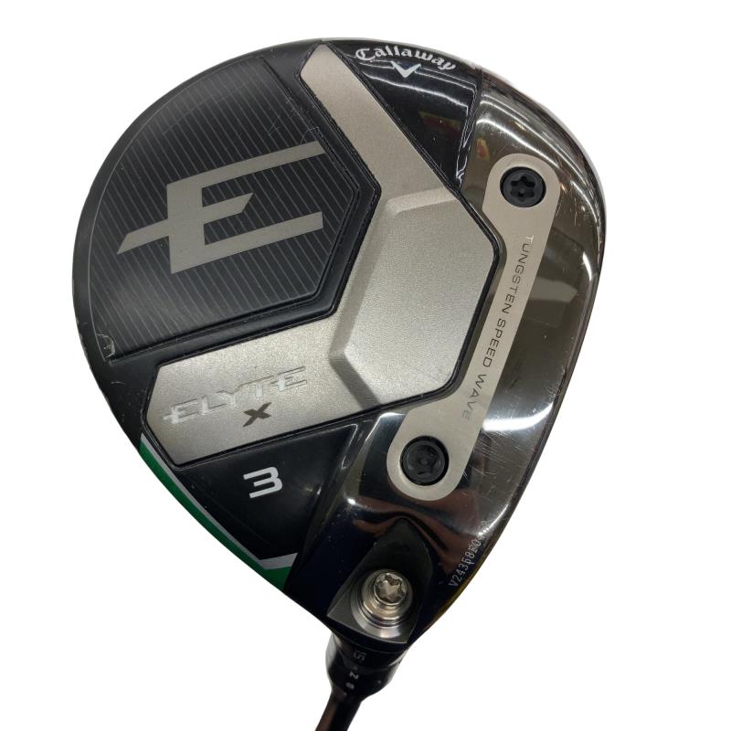 【中古】 キャロウェイ ELYTE X 3W フェアウェイウッド FW VENTUS GREEN 50 for CW(ELYTE FW) (フレックスR) メンズ 男性用 右利き 右用 Cランク ゴルフクラブ