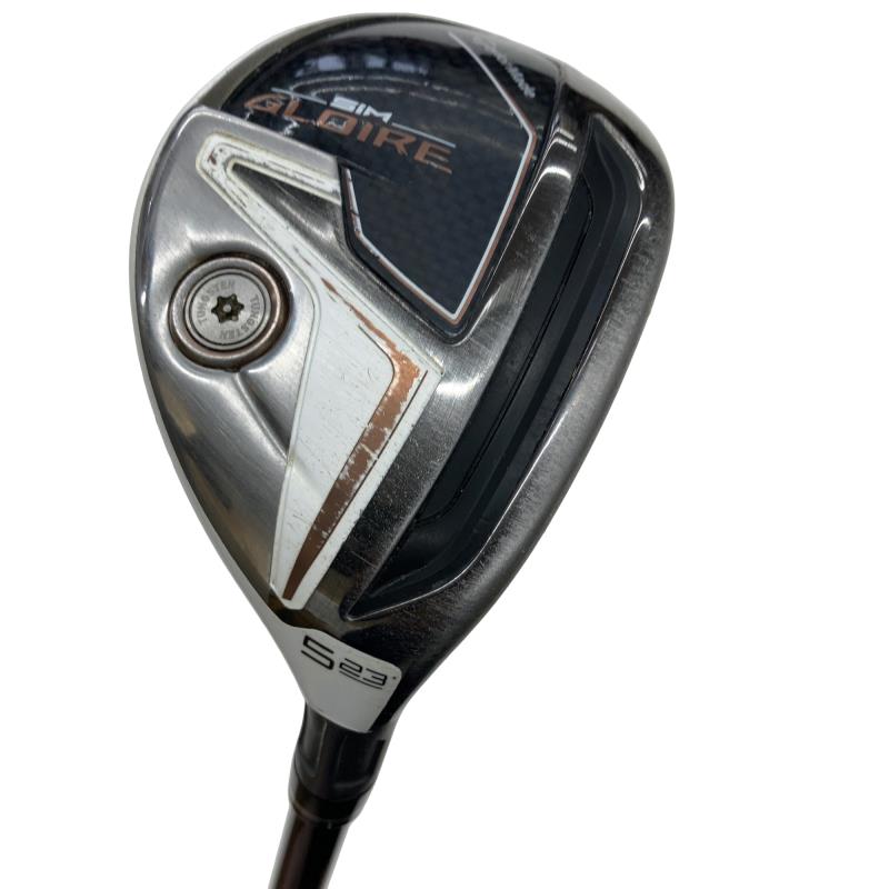 【中古】 テーラーメイド SIM GLOIRE U5 ユーティリティ UT AIR Speeder TM(UT) (フレックスSR) メンズ 男性用 右利き 右用 Cランク ゴルフクラブ