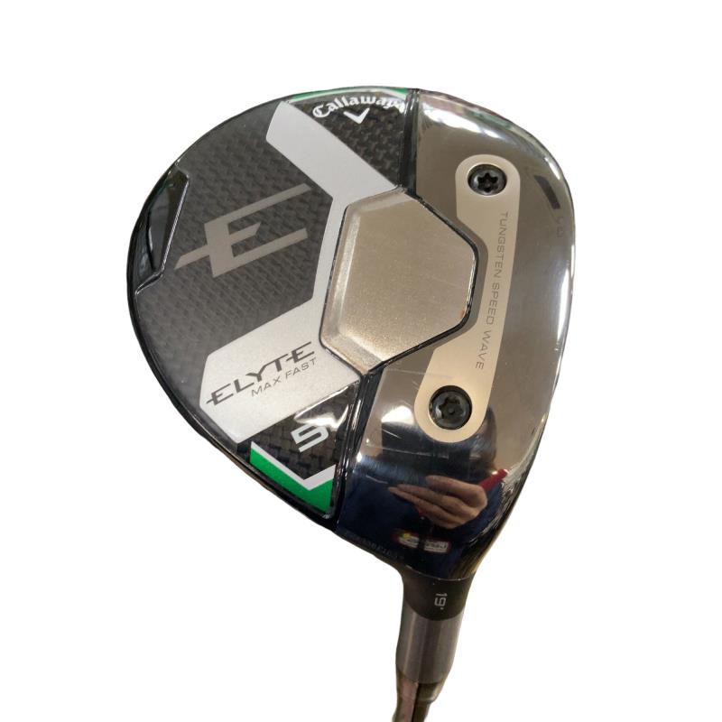 【中古】 キャロウェイ ELYTE MAX FAST 5W フェアウェイウッド FW LIN-Q GREEN 40 for CW(ELYTE FW) (フレックスR) メンズ 男性用 右利き 右用 Bランク ゴルフクラブ