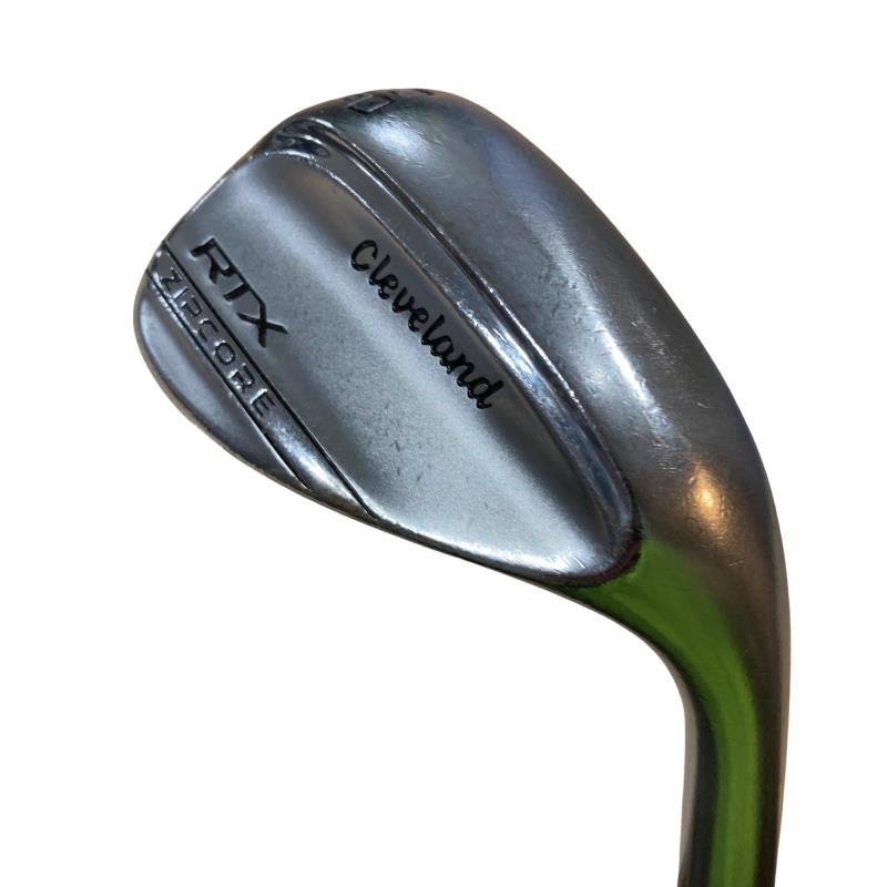 【中古】 クリーブランド Cleveland RTX ZIPCORE ツアーサテン 60°/10° MID ウェッジ WG Dynamic Gold (フレックスS) メンズ 男性用 右利き 右用 Cランク ゴルフクラブ