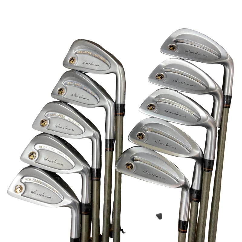 【中古】 本間ゴルフ NEW LB-280 黒七宝 10S アイアンセット IR 4S NEW TITANIUM CARBON (フレックスその他) メンズ 男性用 右利き 右用 Cランク ゴルフクラブ