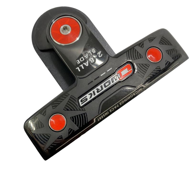 【中古】 オデッセイ O WORKS 2・BALL BLADE 34in パター PT スチール写真 (フレックス余分の物) メンズ 成人男性用 右利き 右用 C位置づける ゴルフ野球クラブ