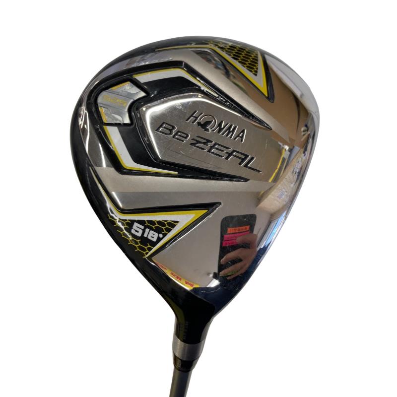 【中古】 本間ゴルフ Be ZEAL 525 5W フェアウェイウッド FW VIZARD for Be ZEAL(フェアウェイ) (フレックスSR) メンズ 男性用 右利き 右用 Cランク ゴルフクラブ