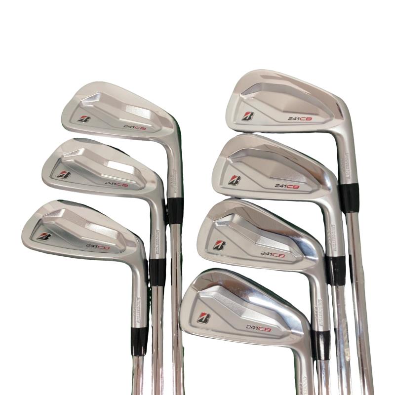 【中古】 ブリヂストン BRIDGESTONE 241CB 7S アイアンセット IR NS PRO MODUS3 TOUR105 (フレックスS) メンズ 男性用 右利き 右用 Cランク ゴルフクラブ