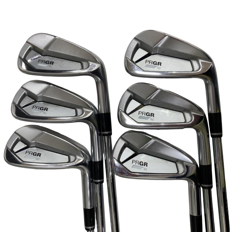 【中古】 労働者階級歯車 PRGR 02(2023) 7S アイアン仕掛ける IR NS PRO MODUS3 TOUR105 (フレックスS) メンズ 成人男性用 右利き 右用 C価値づける ゴルフ野球クラブ