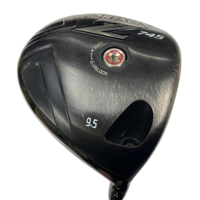 【中古】 ダンロップ SRIXON Z745 9.5° ドライバー DR Miyazaki Kosuma Blue(水) 6 (フレックスS) メンズ 男性用 右利き 右用 Cランク ゴルフクラブ