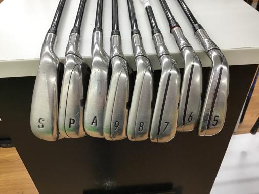 【中古】 テーラーメイド M4 8S アイアンセット IR FUBUKI TM6(アイアン) (フレックスS) メンズ 男性用 右利き 右用 Cランク ゴルフクラブ