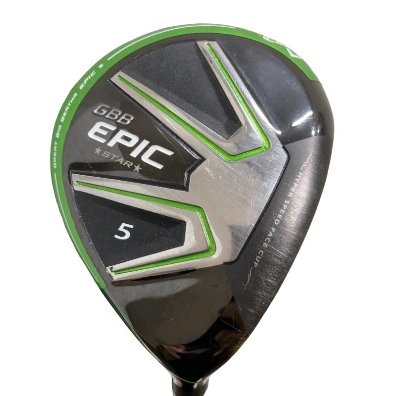 【中古】 キャロウェイ GBB EPIC STAR 5W フェアウェイウッド FW Speeder EVOLUTION for GBB (フレックスSR) メンズ 男性用 右利き 右用 Cランク ゴルフクラブ