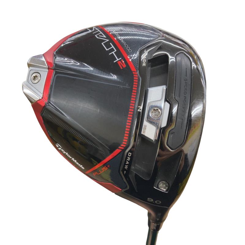 【中古】 テーラーメイド STEALTH2 PLUS  9° ドライバー DR SPEEDER NX GREEN 60 (フレックスS) メンズ 男性用 右利き 右用 Cランク ゴルフクラブ