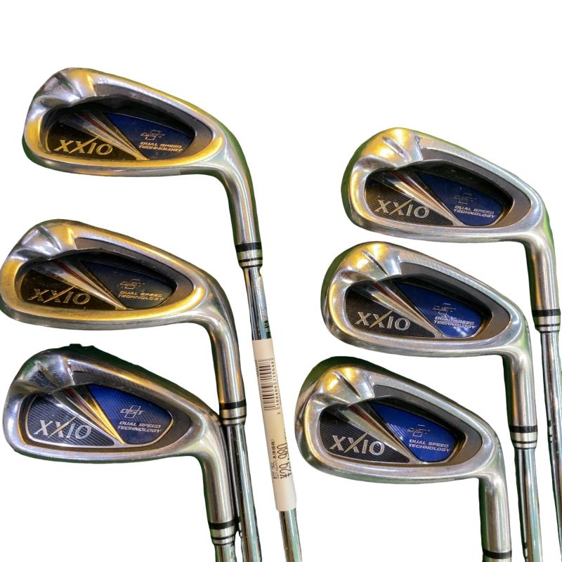 【中古】 ダンロップ XXIO(2014) 6S アイアン仕掛ける IR NS PRO 900GH D.S.T for XXIO (フレックスS) メンズ 成人男性用 右利き 右用 D序列付ける ゴルフ野球クラブ