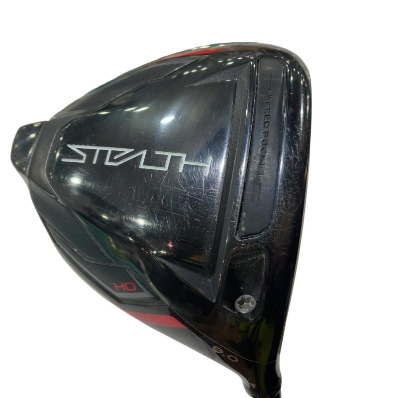 【中古】 テーラーメイド STEALTH HD 9° ドライバー DR 純正特注シャフト (フレックスS) メンズ 男性用 右利き 右用 Cランク ゴルフクラブ