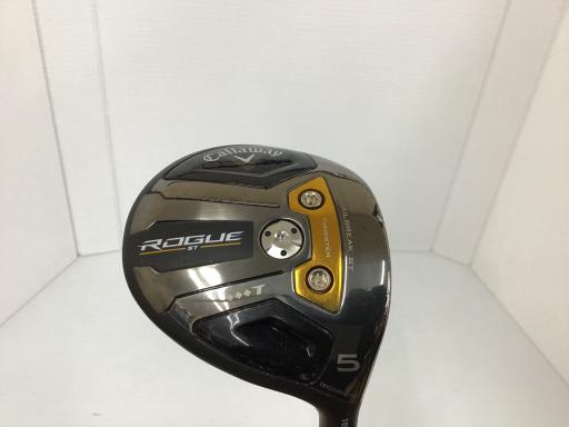 【中古】 キャロウェイ ROGUE ST ◆◆◆ T 5W フェアウェイウッド FW 純正特注シャフト (フレックスS) メンズ 男性用 右利き 右用 Cランク ゴルフクラブ