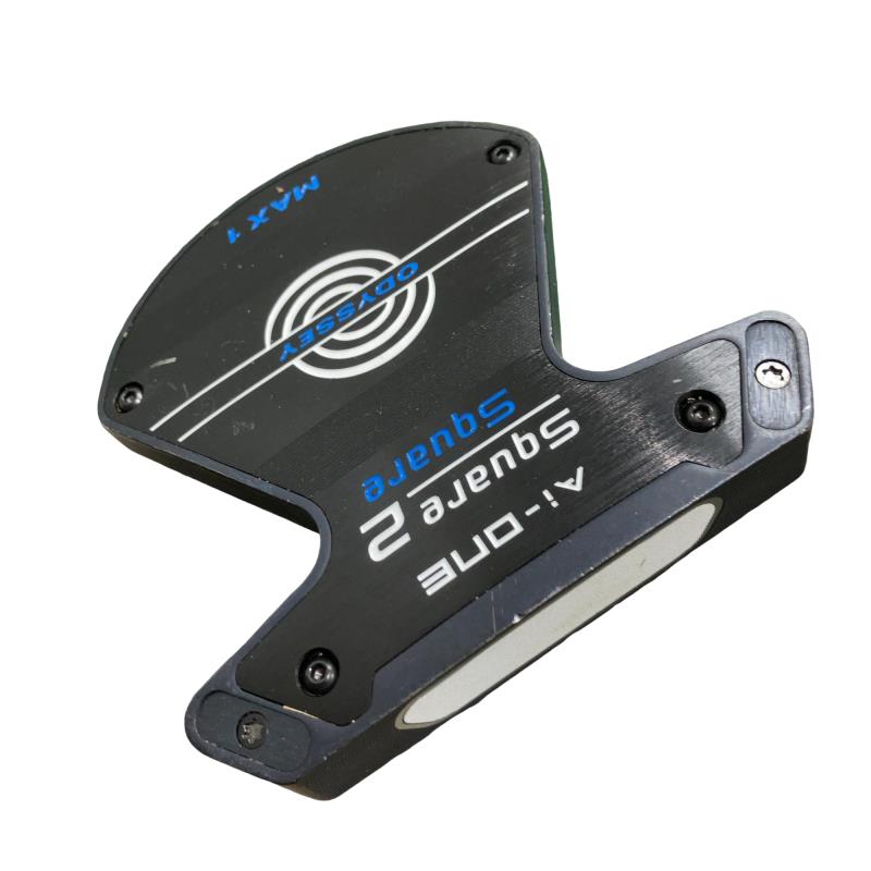 【中古】 オデッセイ Ai-ONE SQUARE 2 SQUARE MAX 1 34インチ パター PT STROKE LAB 90 スチール (フレックスその他) メンズ 男性用 右利き 右用 Dランク ゴルフクラブ