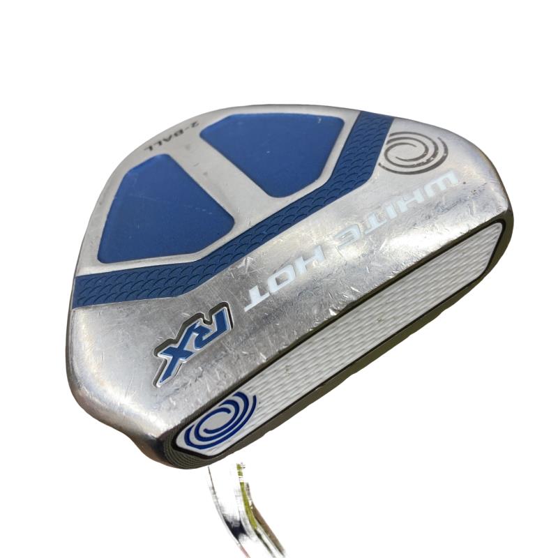 【中古】 オデッセイ WHITE HOT RX 2・BALL V-LINE 34インチ パター PT スチール (フレックスその他) メンズ 男性用 右利き 右用 Dランク ゴルフクラブ
