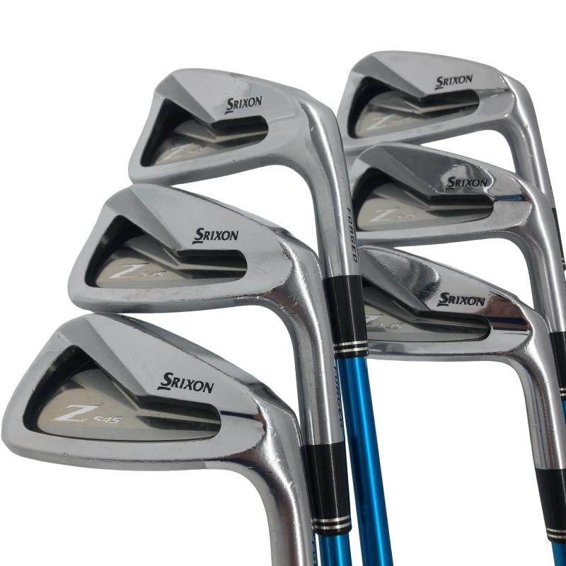 【中古】 ダンロップ SRIXON Z545 6S アイアンセット IR Miyazaki Kosuma Blue(水) Iron (フレックスS) メンズ 男性用 右利き 右用 Cランク ゴルフクラブ