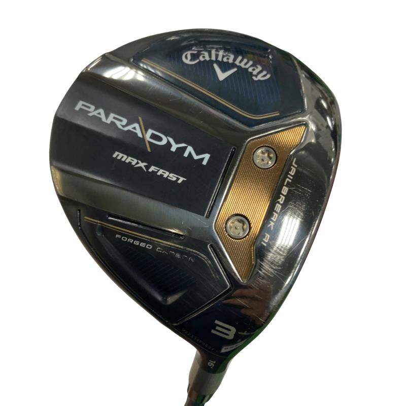 【中古】 キャロウェイ PARADYM MAX FAST 3W フェアウェイウッド FW SPEEDER NX 40 for CW(PARADYM FW) (フレックスSR) メンズ 男性用 右利き 右用 Cランク ゴルフクラブ