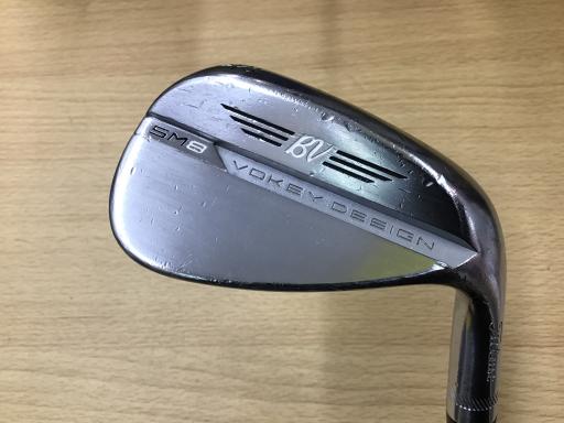 【中古】 タイトリスト VOKEY SPIN MILLED SM8 ツアークロム 52°/12°F ウェッジ WG Dynamic Gold (フレックスS) メンズ 男性用 右利き 右用 Dランク ゴルフクラブ