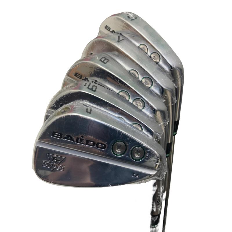 【中古】 BALDO TT FORGED TOUR AIR IRON TA SATIN 6S アイアンセット IR 純正特注シャフト (フレックスS) メンズ 男性用 右利き 右用 Cランク ゴルフクラブ
