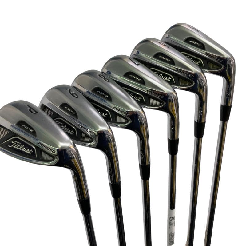 【中古】 タイトリスト Titleist AP2 712 6S USA アイアンセット IR Dynamic Gold (フレックスS) メンズ 男性用 右利き 右用 Cランク ゴルフクラブ