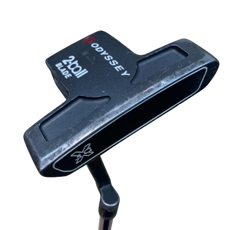 【中古】 オデッセイ DFX 2・BALL BLADE 35in パター PT スチール写真 (フレックス余分の物) メンズ 成人男性用 右利き 右用 C序列付ける ゴルフ野球クラブ メンズクラブ-ゴルフ