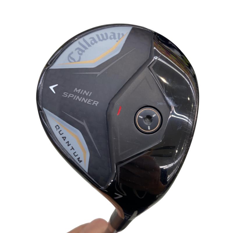 【中古】 キャロウェイ QUANTUM MINI SPINNER  7W フェアウェイウッド FW ATHLEMAX 60(QUANTUM FW) (フレックスS) メンズ 成人男性用 右利き 右用 C序列付ける ゴルフ野球クラブ