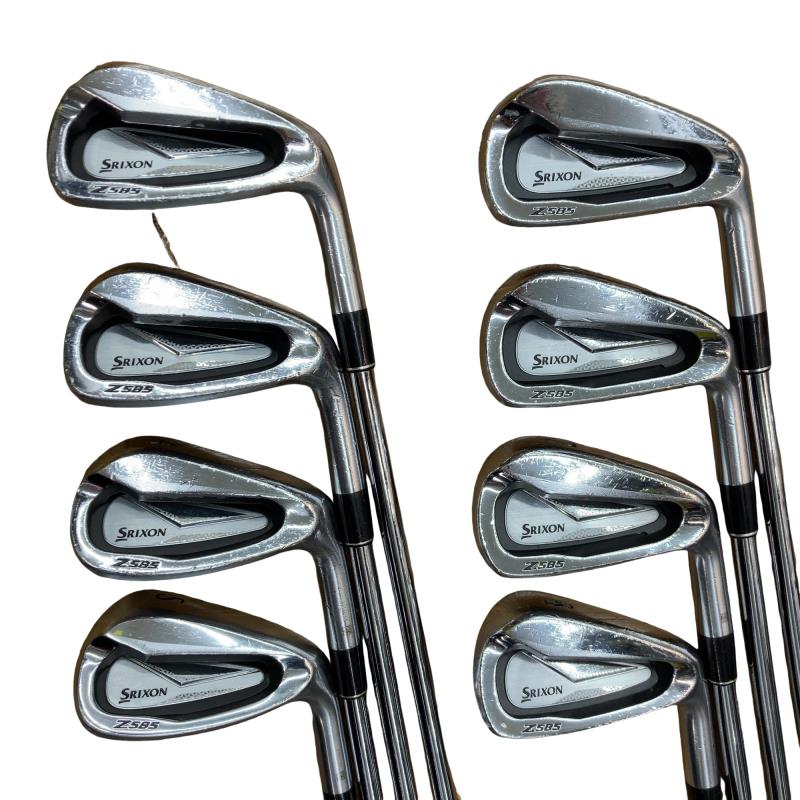 【中古】 ダンロップ SRIXON Z585 8S アイアン仕掛ける IR NS PRO 950GH D.S.T (フレックスS) メンズ 成人男性用 右利き 右用 C価値づける ゴルフ野球クラブ