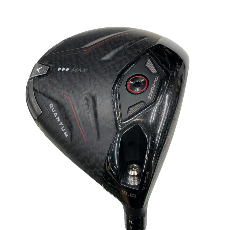 【中古】 キャロウェイ QUANTUM ◆◆◆ MAX  9° １番ウッド DR 完全無欠特注立て坑 (フレックスS) メンズ 成人男性用 右利き 右用 B価値づける ゴルフ野球クラブ