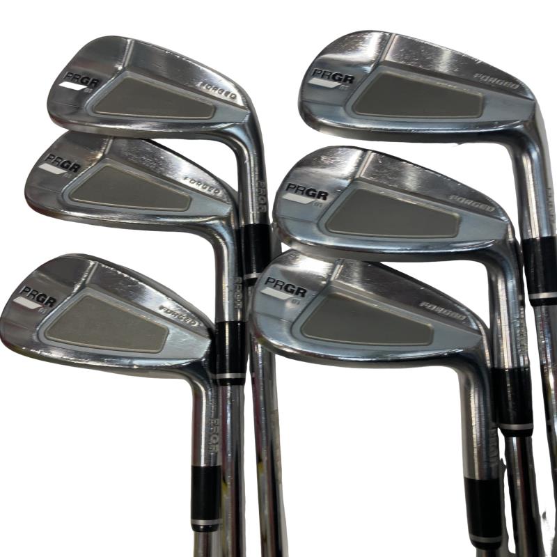 【中古】 プロギア PRGR 01 6S アイアンセット IR NS PRO MODUS3 TOUR105 (フレックスS) メンズ 男性用 右利き 右用 Cランク ゴルフクラブ