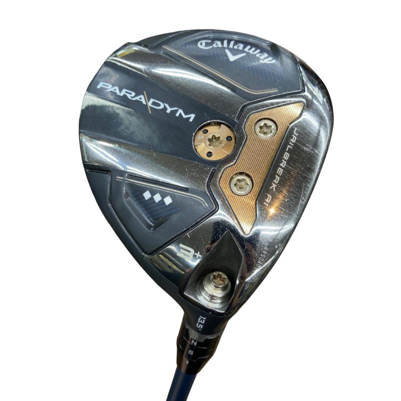 【中古】 キャロウェイ PARADYM ◆◆◆ 3W+ フェアウェイウッド FW リシャフト (フレックス余分の物) メンズ 成人男性用 右利き 右用 D価値づける ゴルフ野球クラブ