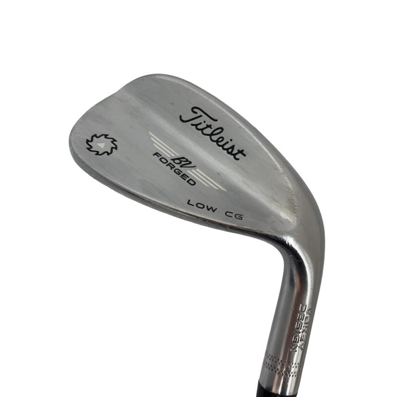 【中古】 タイトリスト VOKEY FORGED(2017) 52°/10°F ウェッジ WG 純然たる特注矢がら (フレックス余分の物) メンズ 成人男性用 右利き 右用 C位置づける ゴルフ野球クラブ