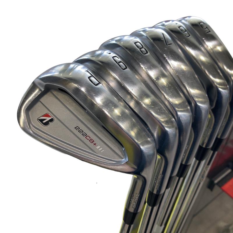 【中古】 ブリヂストン BRIDGESTONE 222CB+ 6S アイアンセット IR NS PRO 950GH neo (フレックスS) メンズ 男性用 右利き 右用 Cランク ゴルフクラブ