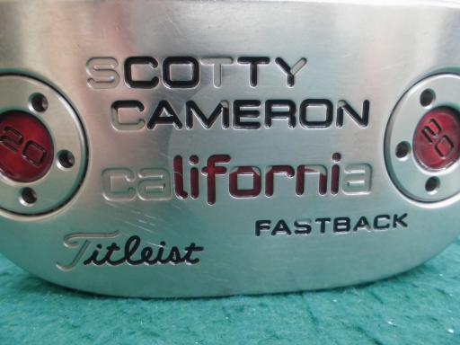 【中古】 タイトリスト SCOTTY CAMERON California FASTBACK(2012) 33インチ パター PT スチール (フレックスその他) メンズ 男性用 右利き 右用 Cランク ゴルフクラブ