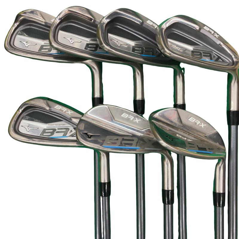 【中古】 ミズノ BR-X 7S アイアンセット IR BR-X (フレックスR) メンズ 男性用 右利き 右用 Cランク ゴルフクラブ