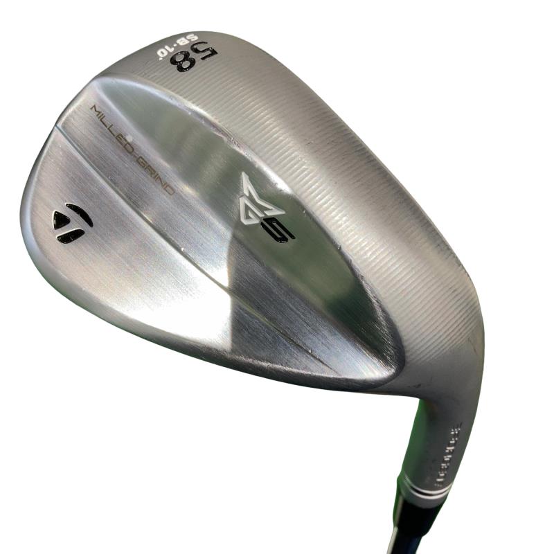 【中古】 テーラーメイド Taylor Made MILLED GRIND 5 58°/10°SB ウェッジ WG Dynamic Gold (フレックスS) メンズ 男性用 右利き 右用 Cランク ゴルフクラブ