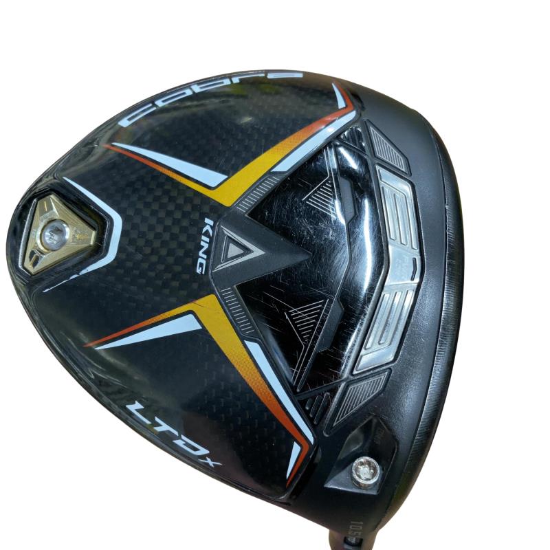 【中古】 コブラ KING LTDx 10.5°(黒いこと) １番ウッド DR 純然たる特注矢がら (フレックスS) メンズ 成人男性用 右利き 右用 C位置づける ゴルフ野球クラブ