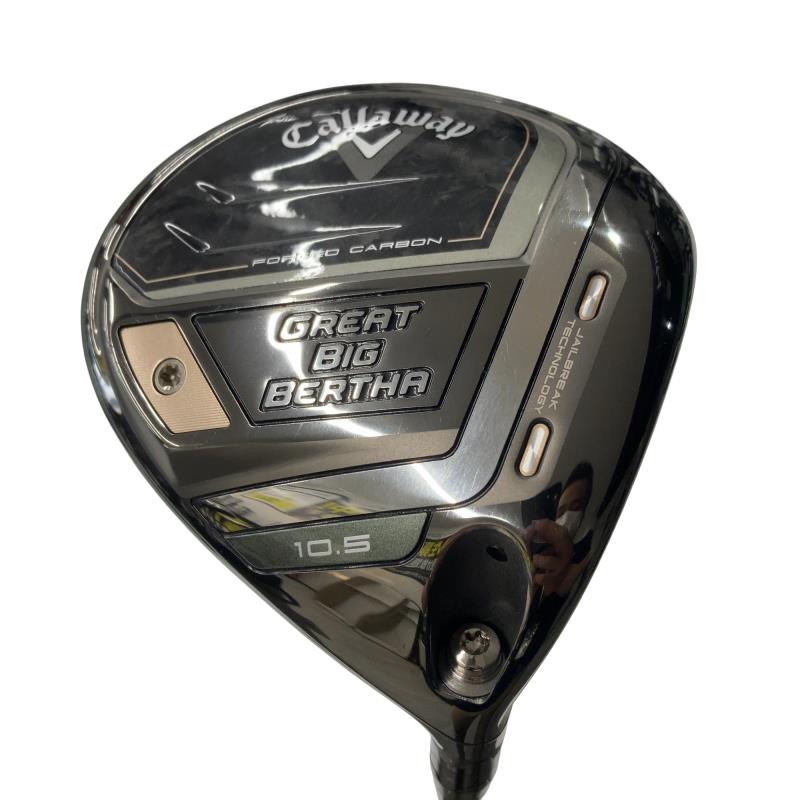 【中古】 キャロウェイ GREAT BIG BERTHA(2023) 10.5° USA １番ウッド DR HeLIUM NANOCORE 5 (フレックスS) メンズ 成人男性用 右利き 右用 B位置づける ゴルフ野球クラブ