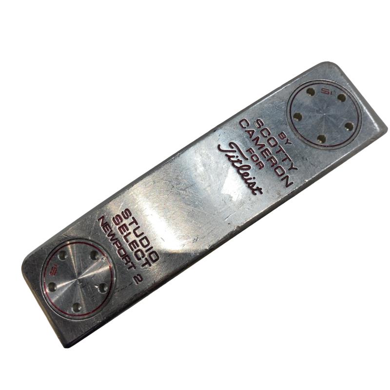 【中古】 タイトリスト SCOTTY CAMERON STUDIO SELECT NEWPORT 2 34in(15g) パター PT スチール写真 (フレックス余分の物) メンズ 成人男性用 右利き 右用 C序列付ける ゴルフ野球クラブ