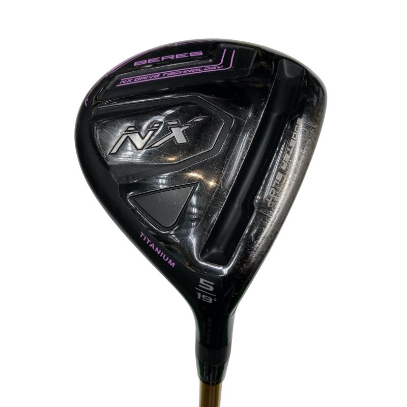【中古】 本間ゴルフ BERES NX 5W フェアウェイウッド FW 純然たる特注矢がら (フレックスR) メンズ 成人男性用 右利き 右用 C位置づける ゴルフ野球クラブ